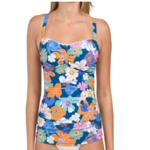 Profile By Gottex Underwire Cup Tankini Top 40D